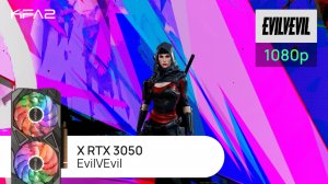 KFA2 X GeForce RTX 3050 Black | EvilVEvil | 1080p (Full HD) разрешение