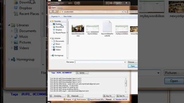 Pinterest Marketing: How to Upload from Desktop with Source URL (Version 1.0.8.5)