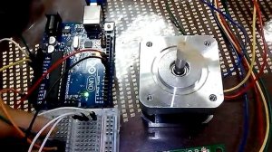 Arduino with TB6560 driver and stepper motor Nema 17 Hs4401
