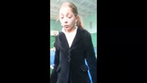 Дерзкая школьница в школе Агро Школьники