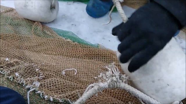 Утилизация кошелькового невода, 700 м. Рабочий день рыбовода смотреть онлайн