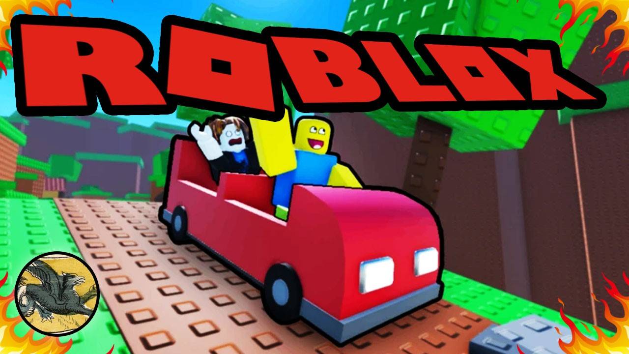 Один на педалях, другой на руле ! Roblox