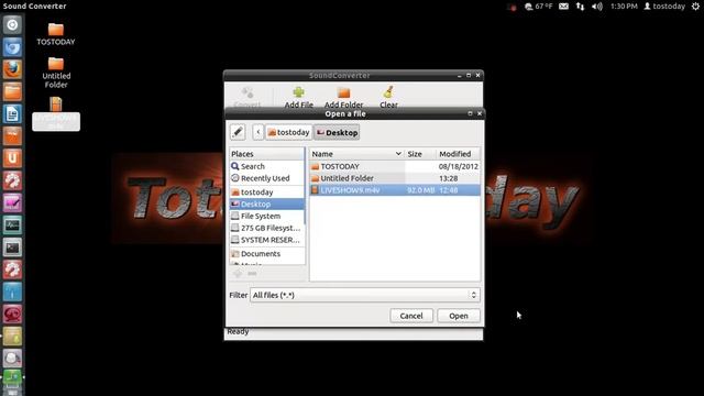 Linux Software Review: SoundConverter
