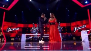 Мари Нжипуакую и Андрей Гризли  Интервью после поединков   Поединки   Голос   Сезон 3