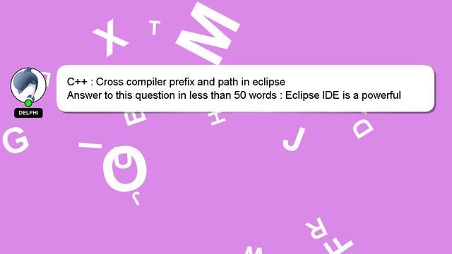 C++ : Cross compiler prefix and path in eclipse - смотреть видео онлайн ...