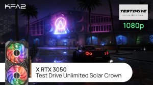 KFA2 X GeForce RTX 3050 Black | Test Drive Unlimited Solar Crown | 1080p (Full HD) разрешение