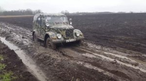 Газ 69 покатались по бездорожью