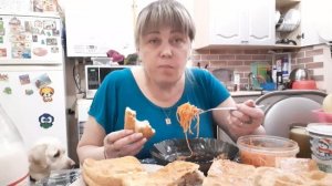 Мукбанг  Испортила погоду своими пирогами