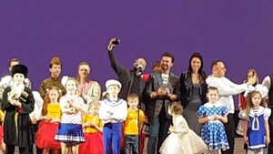 Фестиваль "Золотой микрофон". Вручение призов зрителям.