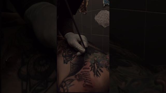 Татуировка Сак Янт. Выполнена в традиционной технике. Москва. | KOLESNIKTATTOOART