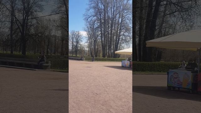 Памятник маршалу Жукову в Парке Победы.