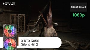 KFA2 X GeForce RTX 3050 Black | Silent Hill 2 | 1080p (Full HD) разрешение