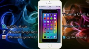 Présentation du thème Cydia Gentleman iOS 9