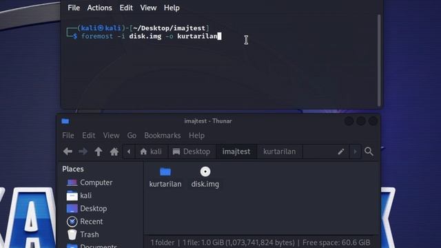 Silinen Dosyaalrı Geri Getirme | Recovery File |#linux