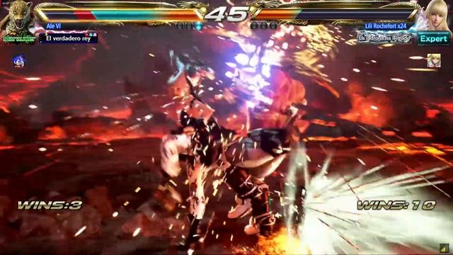 TEKKEN 7 Online KING Vs LILI Lili Rochefort X24 смотреть онлайн