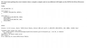 Arduino: Error compiling ESP32 Wrover Module in Linux Virtual Machine (2 Solutions!!)