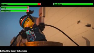 The Lego Movie (2014) The Old West Escape with healthbars