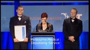 Telstra - VIC Business Awards - Melbourne Medical Deputising Service (MMDS)