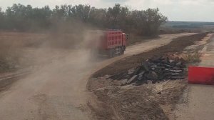 Зерно на зону/продолжаем возить песок