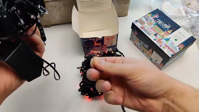 Новогодние Гирлянды с Aliexpress