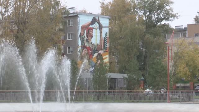 В Казани появился сквер 100-летия строительной отрасли