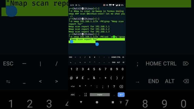 How to create IP SWEEP 100% working in TERMUX using nmap ARP scan in termux | Termux Tutorial