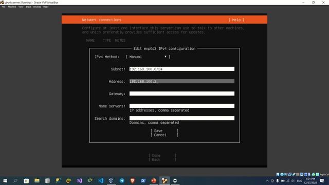 install ubuntu server with static ip смотреть онлайн