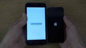 DOOGEE Voyager2 vs. iPhone 5S iOS 8 - Which Is Faster?