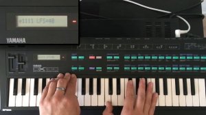 Yamaha DX-100_ Basic Sound Design (easy job! really!)