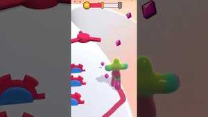Blob Runner 3D ( Android / iOS ) All Levels Gameplay: Level 17 - 21