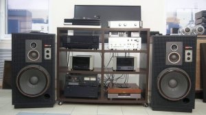 SONY SS-G7 с усилителем Aurex SC-Λ99 в режиме "class A"