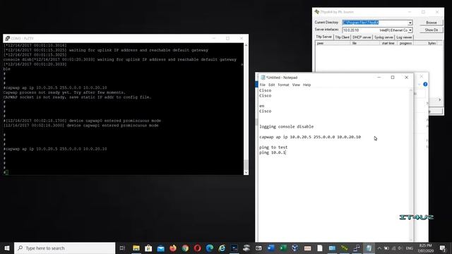Convert a Cisco 2800 Series CAPWAP AP to a Mobility Express AP |Cisco AIR-AP2802E-Z-K9 |TFTP Server смотреть онлайн