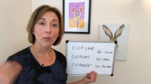 How to Pronounce COSTUME, CUSTOM, CUSTOMER - English Pronunciation Lesson