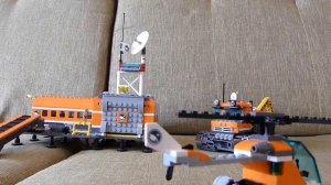 LEGO 60036 Arctic Base Camp Арктическая база Лего обзор от Сержа