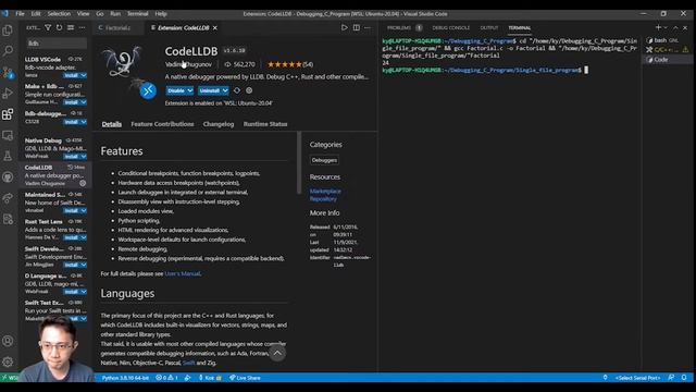 Introduction of Debugging on VScode with C programming