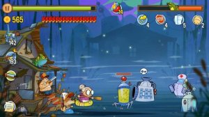 Swamp Attack - Episode 7. Level 19 Gameplay Android walkthrough