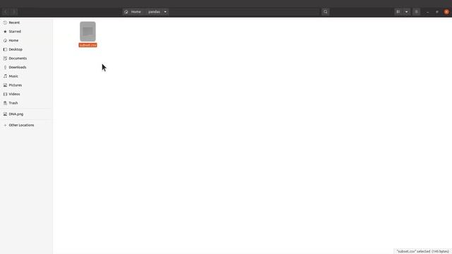 How to save a Pandas Dataframe to an output file