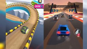 Going Balls Vs Race Master 3D Gameplay Speedrun Android,IOS MAX Level