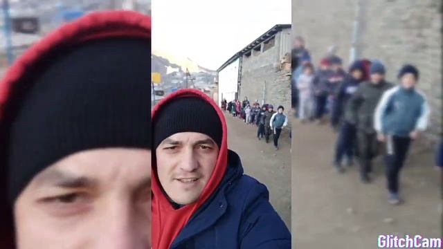 "Зарядка с чемпионом" в с. Рича Агульского района.