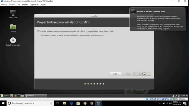 MultiSistema / 3 Sistemas operativos en una misma maquina virtual