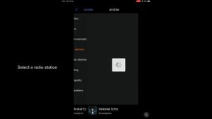 airable radio station streaming in Escape™ Remote App iOS tutorial