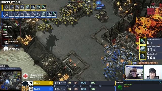 Starcraft 2 : 스타2 경기 중에 잠든건 아니죠? (ps.5세트 경기는 꼭보세요!) - Clem vs Cure/김도욱 - King Of Battles#3 - 스타2 명경 смотреть онлайн