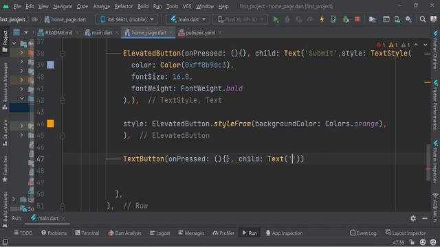 Lesson 8: Flutter Widgets(10+) | Flutter Apps Development Android, IOS 2023