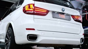 Установка активной выхлопной системы THOR на BMW Х5 F15
