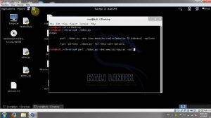 ddos attack using kali linux