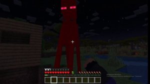 Minecraft: сражение с эндер меном *получила трезубец?!*