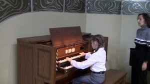 Л. Моцарт - Менуэт ми минор (Римма НЕКРАСОВА, орган)