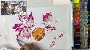 «Осенние листья» как нарисовать АКВАРЕЛЬ | Сезон 1-7 |Мастер-класс для начинающих
