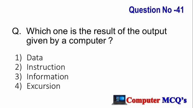Computer Fundamental MCQ | computer fundamental mcq questions with answers