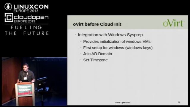 oVirt and Cloud-Init integration - Omer Frenkel, Red Hat